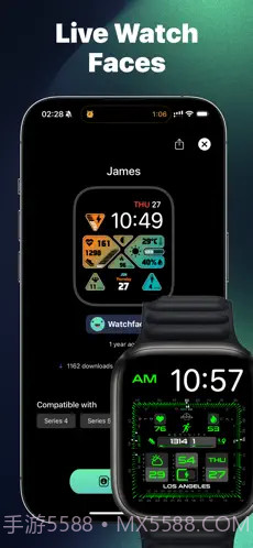Watchfacely(iWatch表盘工具)截图1 Watchfacely(iWatch表盘工具)截图1