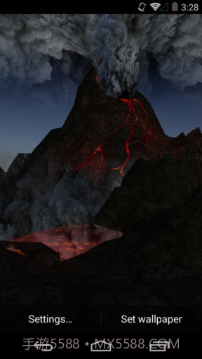3D火山梦象动态壁纸截图3 3D火山梦象动态壁纸截图3