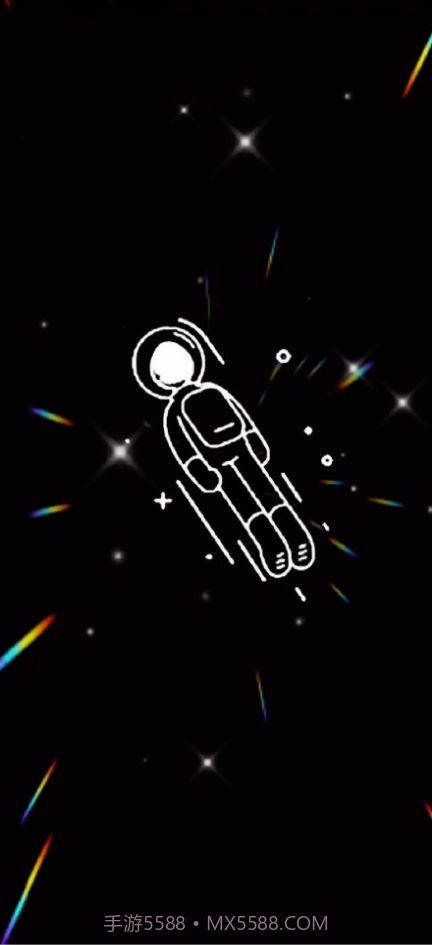 小米手环5太空人表盘截图2