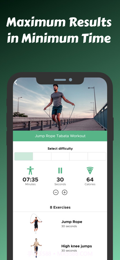 跳绳HIIT间歇训练计划截图2