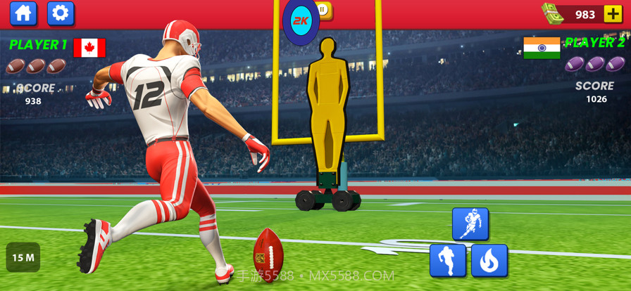 美式足球:橄榄球比赛截图4 美式足球:橄榄球比赛截图4