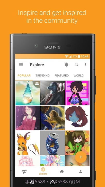 索尼涂画截图1 索尼涂画截图1