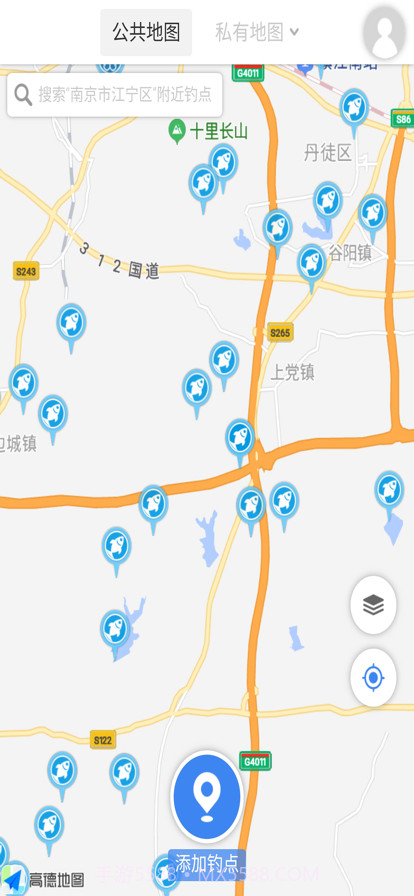 享钓钓点地图截图1