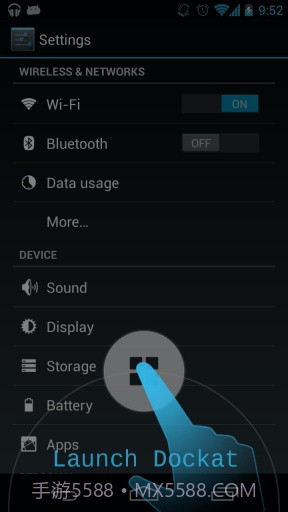 Dockat 手势操作截图1
