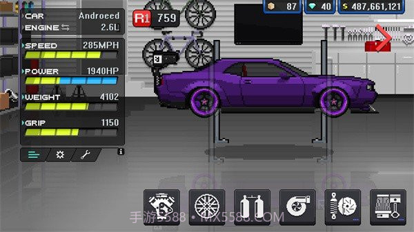 像素赛车手无限金币截图3 像素赛车手无限金币截图3