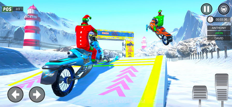 四轮摩托特技疯狂驾驶截图4