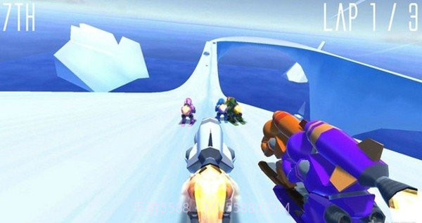 火箭滑雪赛截图3