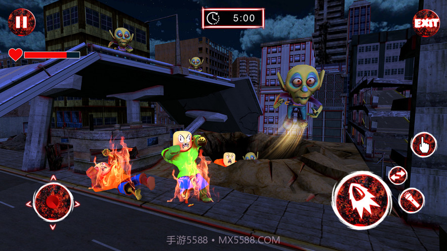 秃头僵尸闹鬼镇2截图4 秃头僵尸闹鬼镇2截图4