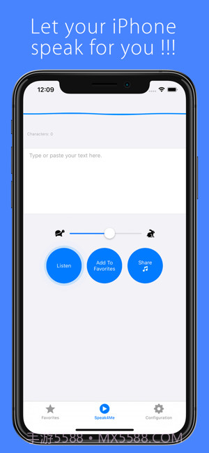 Speak4Me-文字转语音截图1