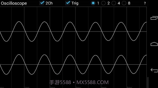 oscilloscope示波器截图1