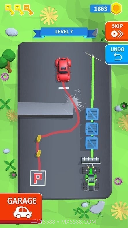 绘制停车3D截图2