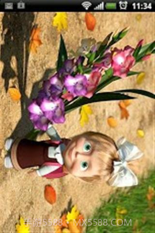 玛莎和熊儿童钓鱼截图3