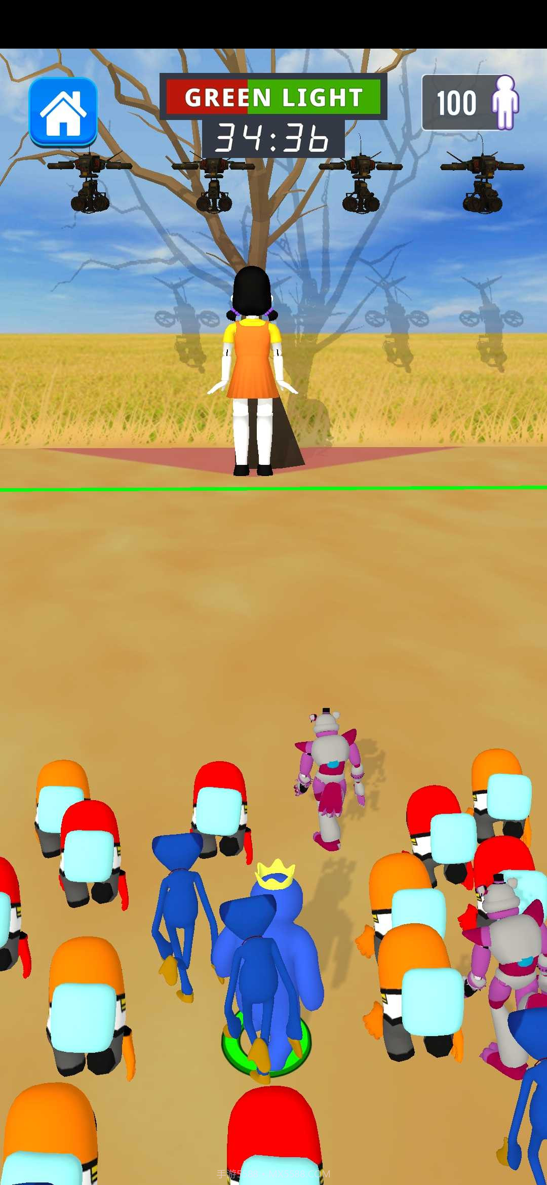 彩虹朋友大乱斗截图1 彩虹朋友大乱斗截图1