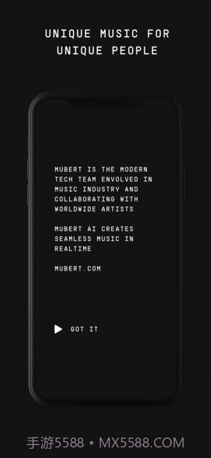 Mubert AI音乐流截图3 Mubert AI音乐流截图3
