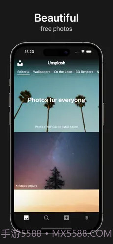 Unsplash壁纸(Unsplash手机壁纸APP)V2.4.1 安卓免费版截图1 Unsplash壁纸(Unsplash手机壁纸APP)V2.4.1 安卓免费版截图1