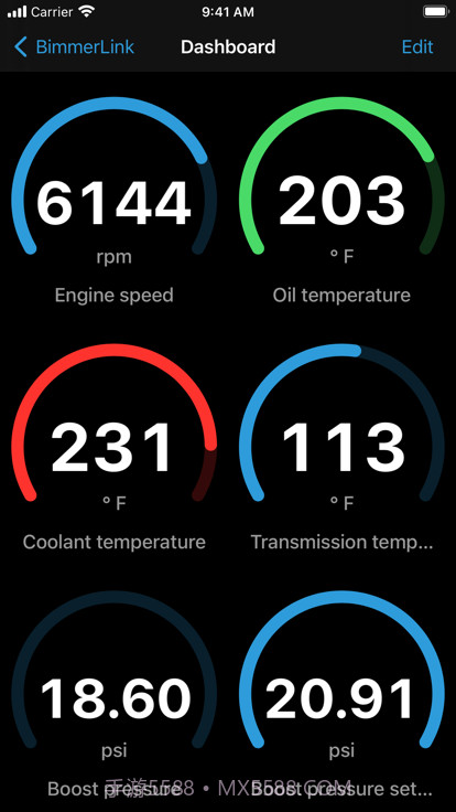 BimmerLink传感器截图2 BimmerLink传感器截图2