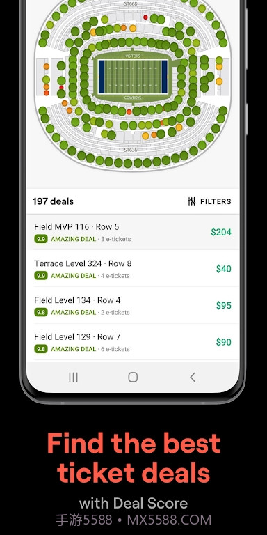 SeatGeek购票截图5 SeatGeek购票截图5