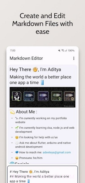 markdown editor编辑器截图1