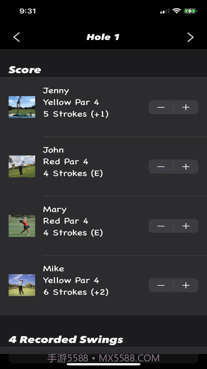 TMG追踪我的高尔夫截图2