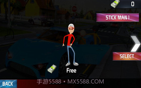 火柴人绳索英雄截图1 火柴人绳索英雄截图1