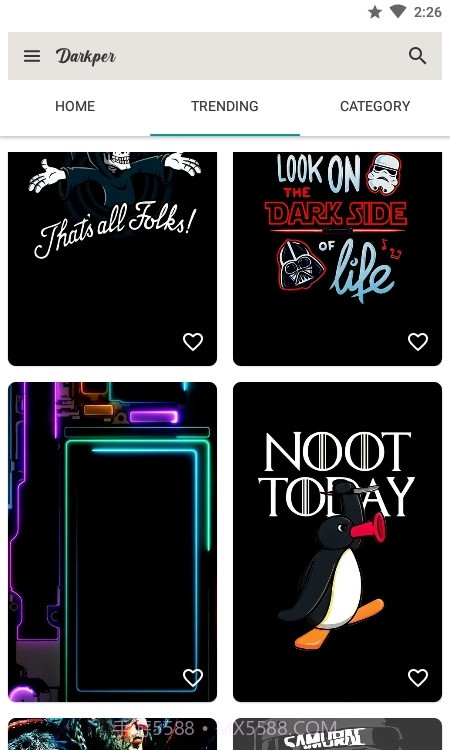 Darkper黑色系壁纸截图1 Darkper黑色系壁纸截图1