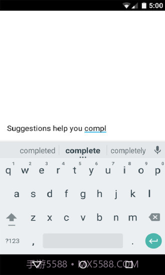 Google 键盘截图1