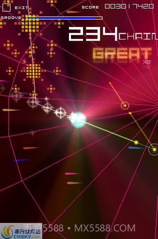 节奏过山车 Groove Coaster截图2 节奏过山车 Groove Coaster截图2