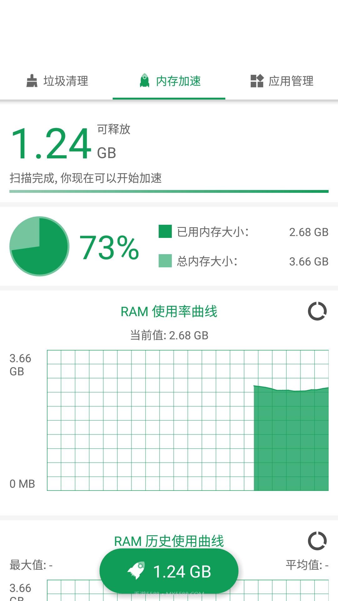 加速清理王截图2