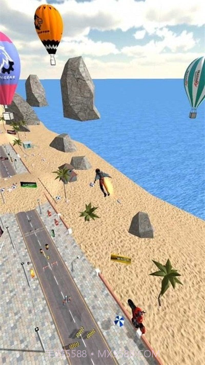 摩托车特技飞跃截图1