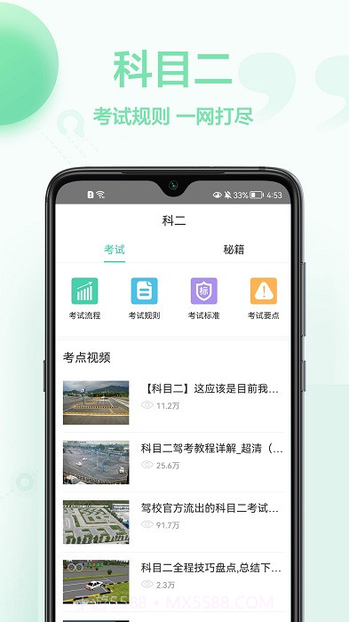 模拟驾照考试截图1