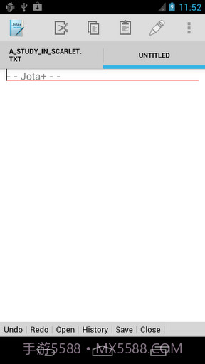 Jota+文本编辑器截图2
