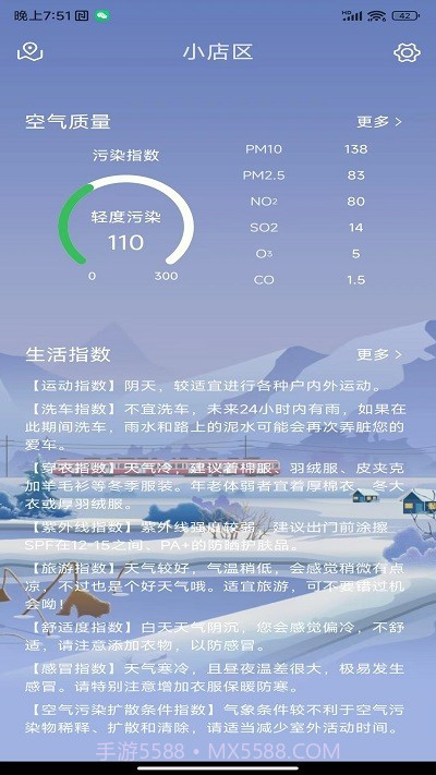 天达天气预报截图1