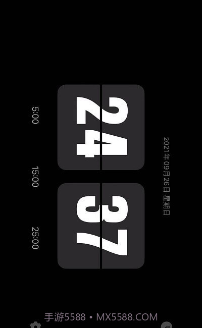 Flipclock翻页时钟截图2 Flipclock翻页时钟截图2