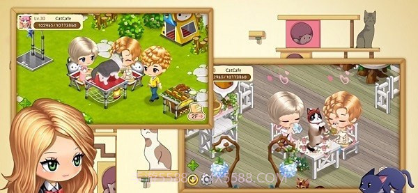 LINE猫咪咖啡厅截图1