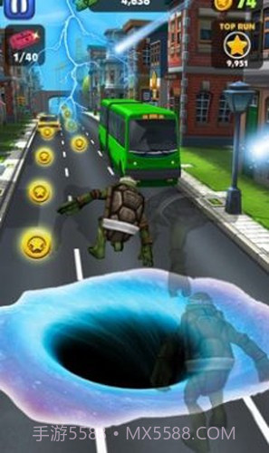 忍者神龟跑酷截图2 忍者神龟跑酷截图2