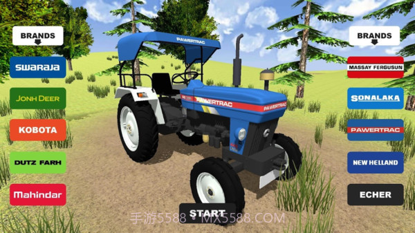 印度拖拉机模拟器截图3