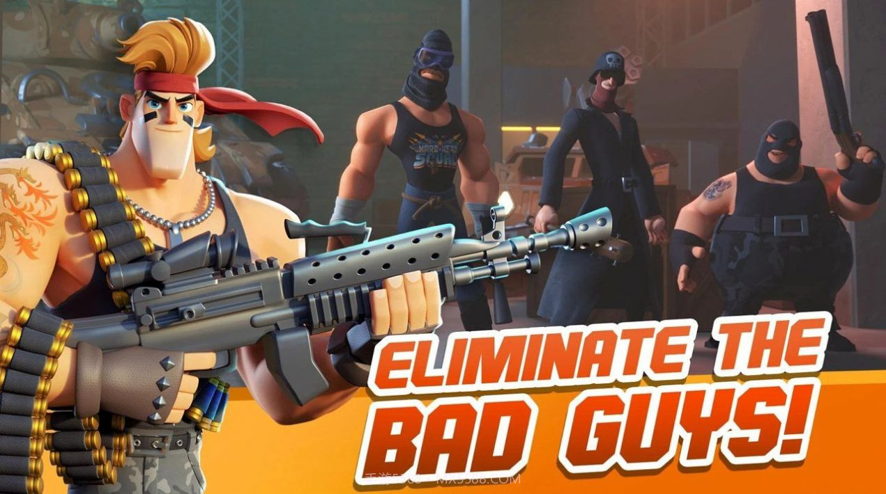 硬汉队第二次世界大战 中文版截图1