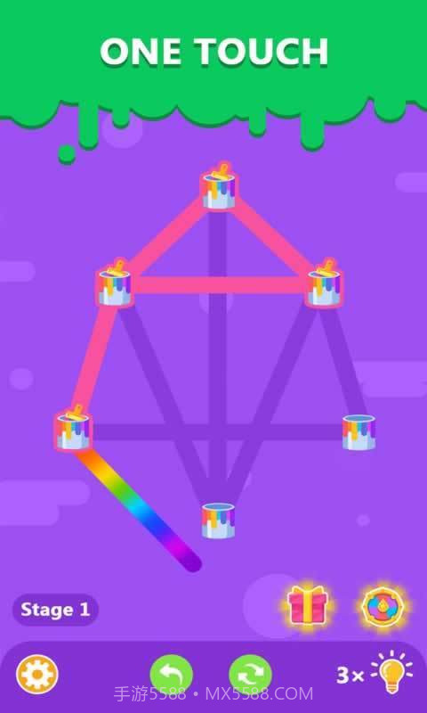 彩色线条的谜题截图5