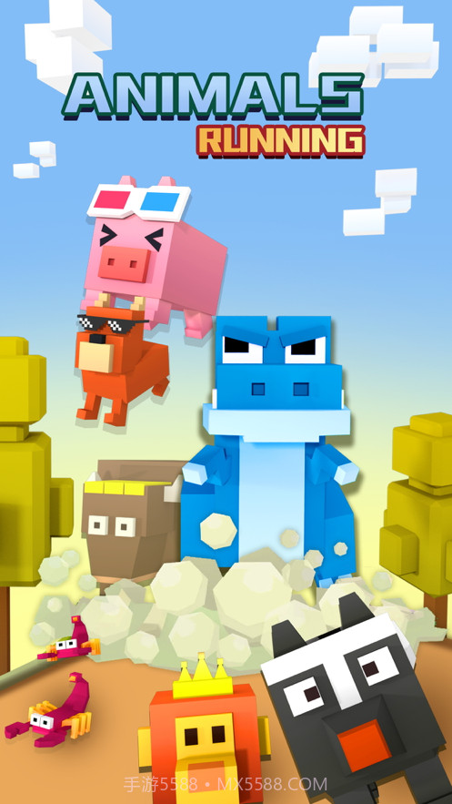 疯狂动物向前冲截图1 疯狂动物向前冲截图1