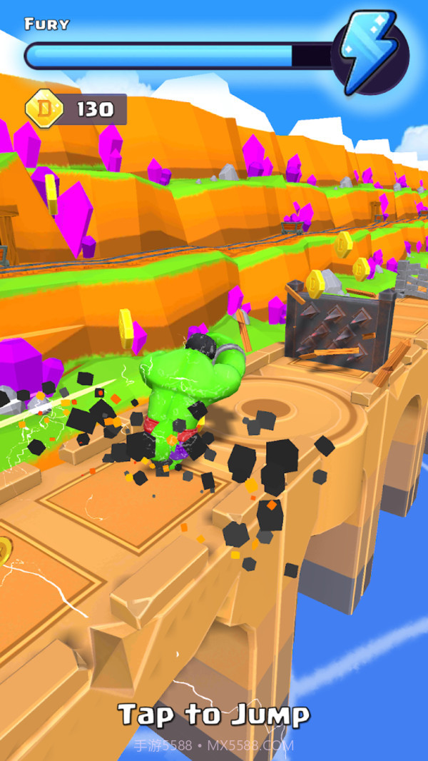 绿巨人奔跑粉碎截图3