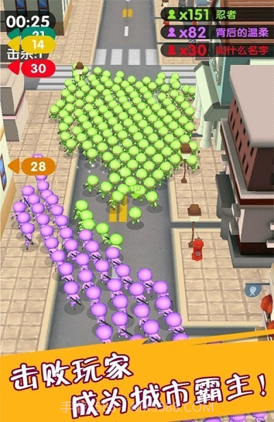 火柴人求生大战拥挤世界截图1 火柴人求生大战拥挤世界截图1