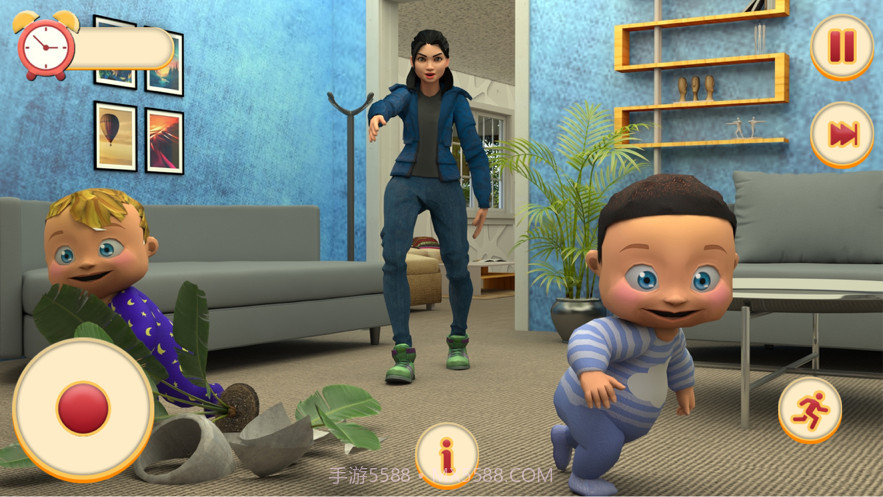 双胞胎新生婴儿日托模拟截图4 双胞胎新生婴儿日托模拟截图4