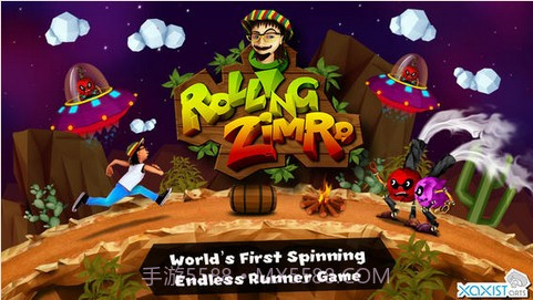 奔跑的小胡子 Rolling Zimro截图1 奔跑的小胡子 Rolling Zimro截图1