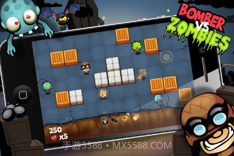 炸弹人大战僵尸截图1 炸弹人大战僵尸截图1