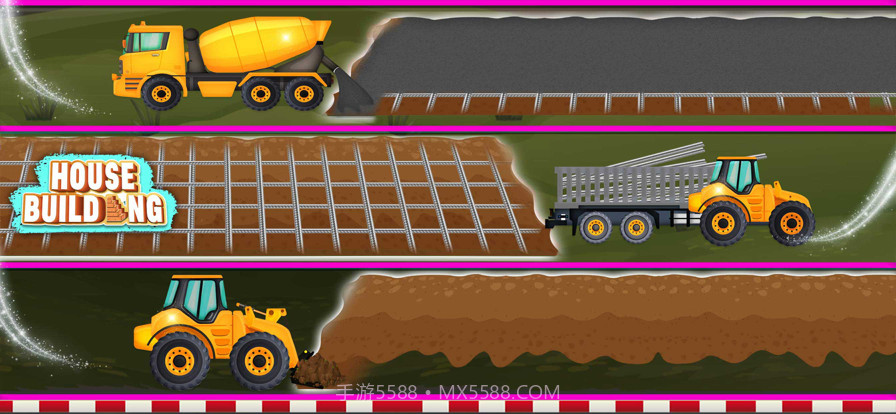 家庭建筑卡车游戏截图2