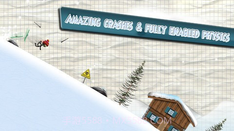 火柴人滑雪 Stickman Ski Racer截图5 火柴人滑雪 Stickman Ski Racer截图5