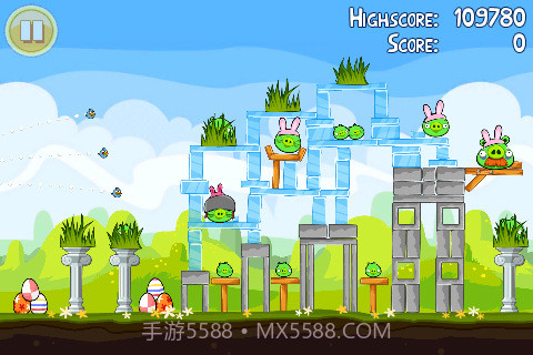 愤怒的小鸟复活节版截图4