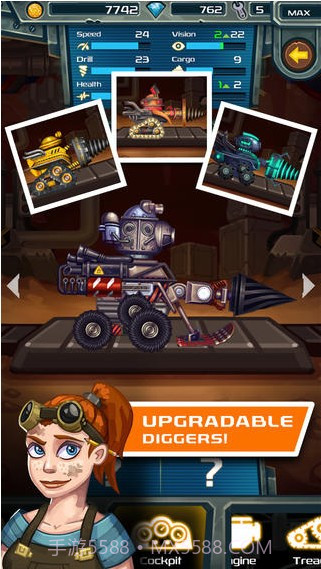 钻头老爷:地心之旅截图1 钻头老爷:地心之旅截图1