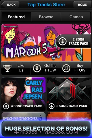 劲乐团4(Tap Tap Revenge 4)截图2 劲乐团4(Tap Tap Revenge 4)截图2