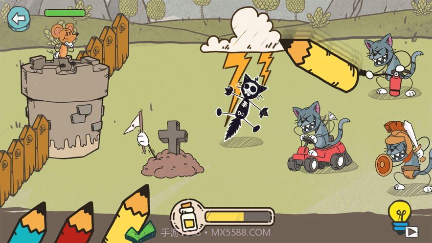 魔法画笔猫与老鼠截图3